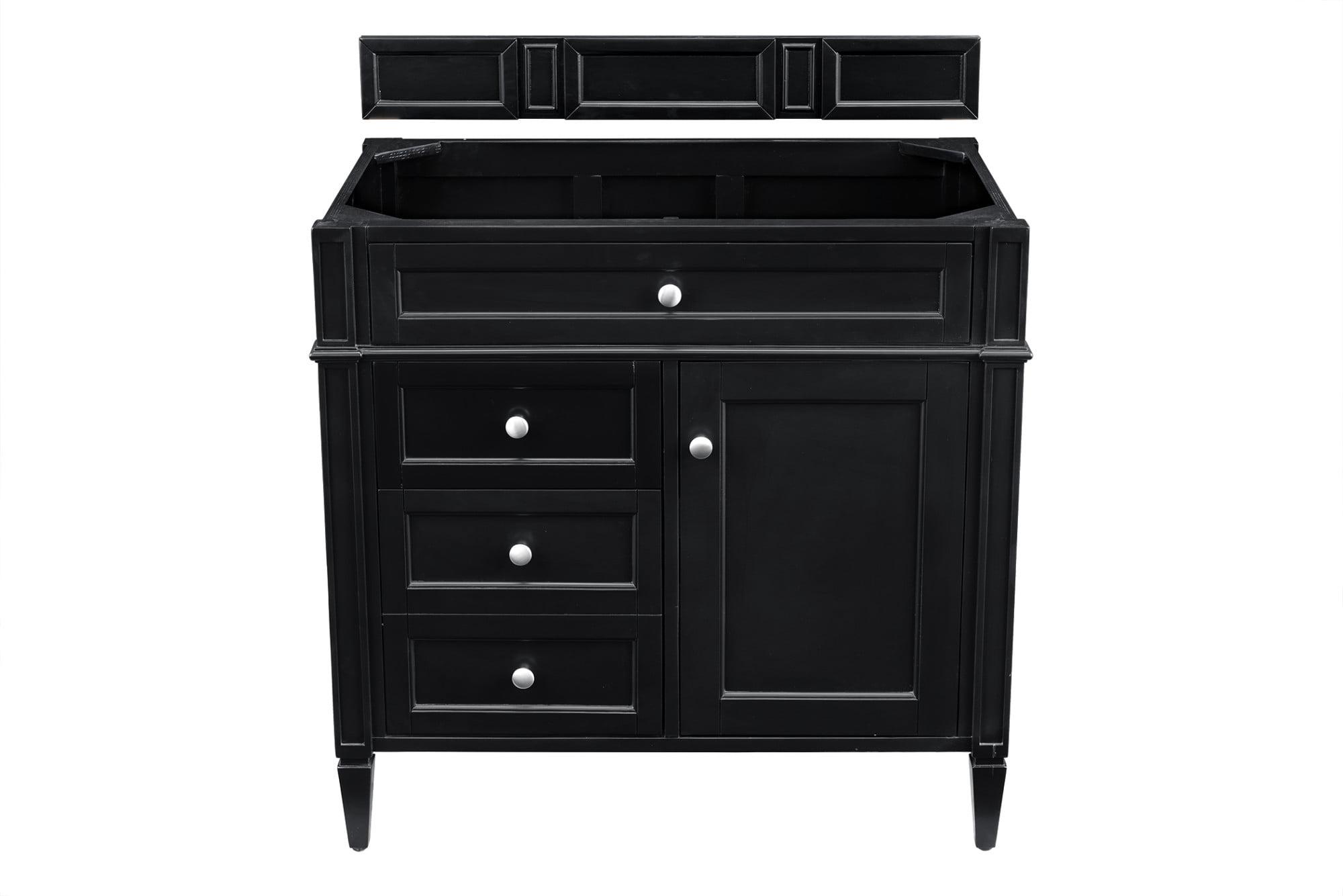 James Martin Vanities 650-V36 Brittany 36" Single Basin Poplar Wood Vanity Cabinet Only -