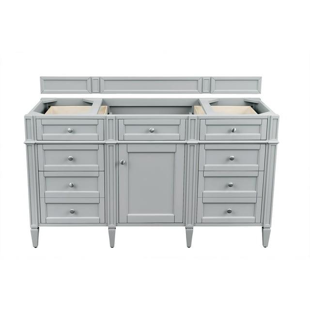 James Martin Vanities 650-V60s Brittany 60" Single Basin Poplar Wood Vanity Cabinet Only -