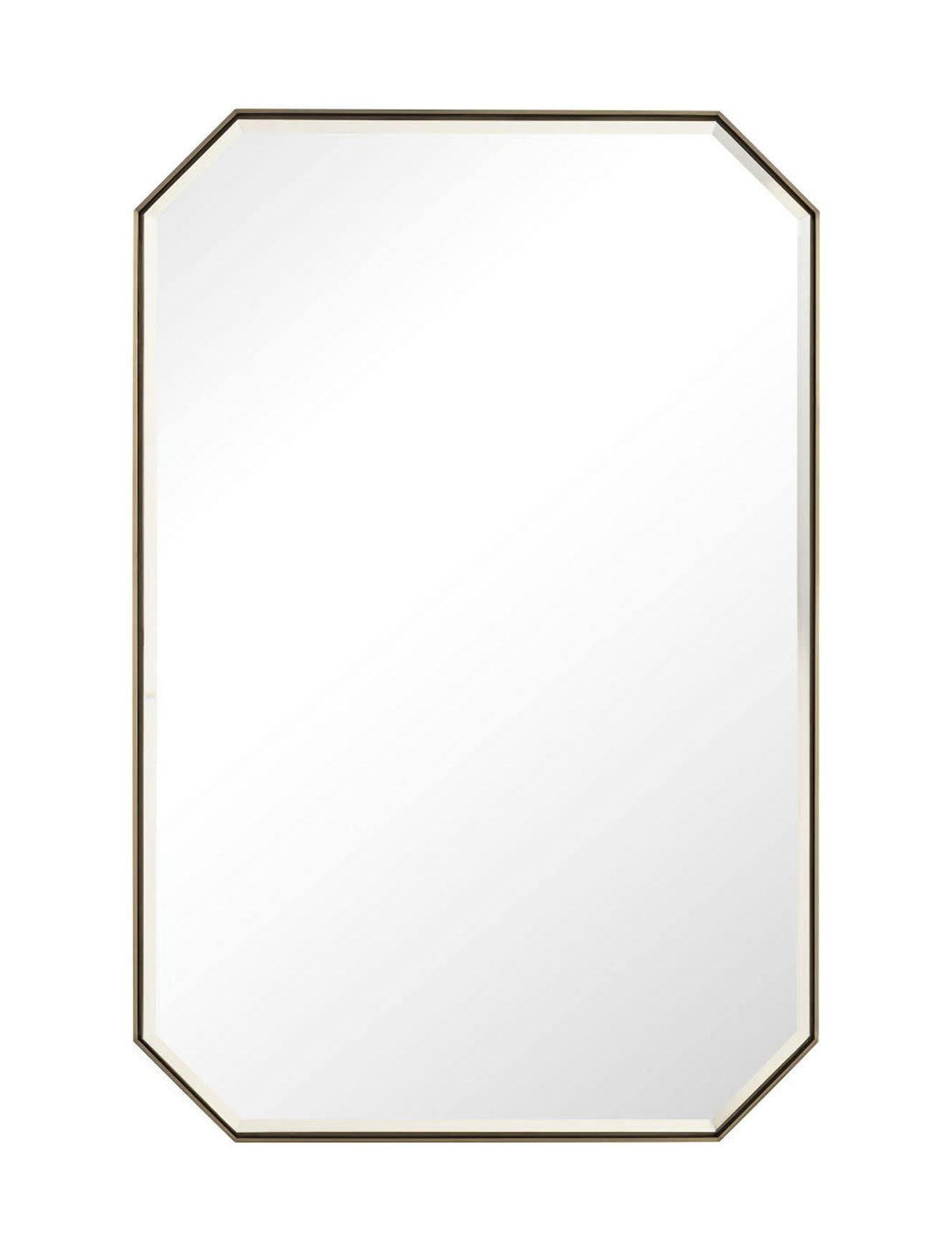 Rohe Metal Flat Wall Mirror