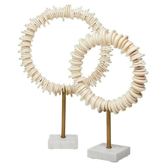Joss & Main Valmont Ring Sculptures (Set of 2)