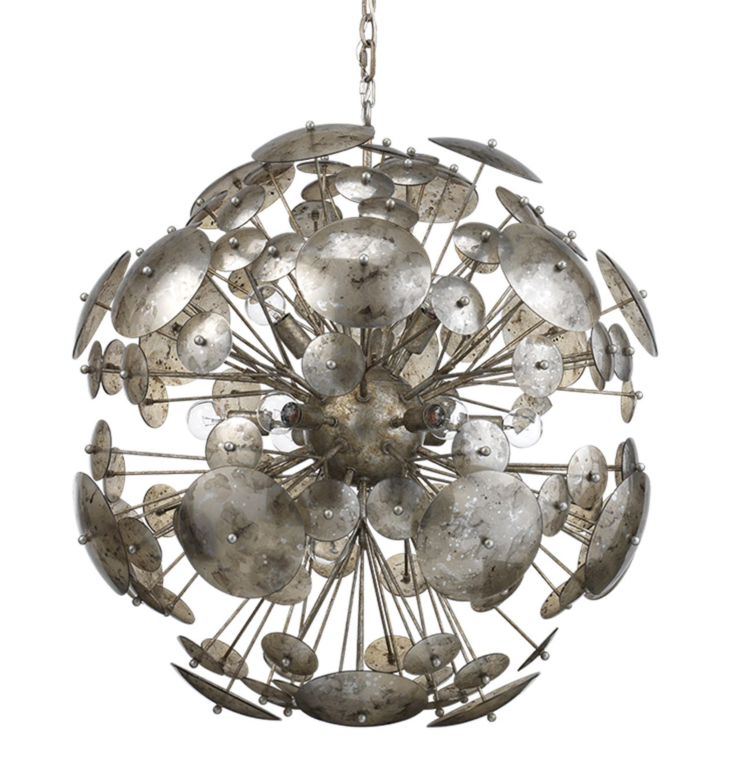 Constellation 12 - Light Dimmable Sputnik Round/Oval Chandelier