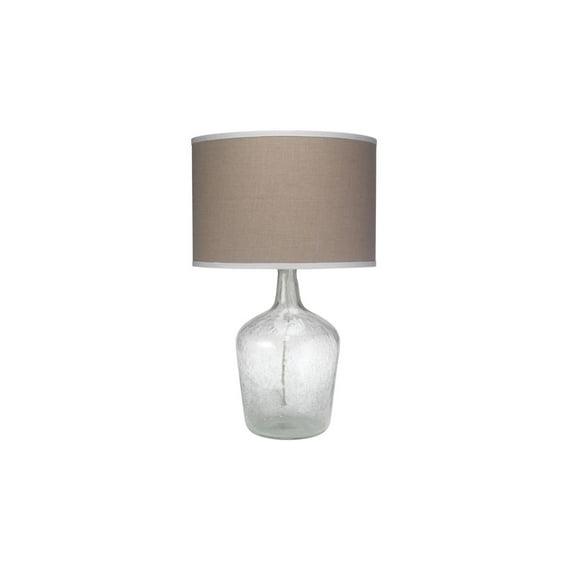 Plum Jar Glass Table Lamp