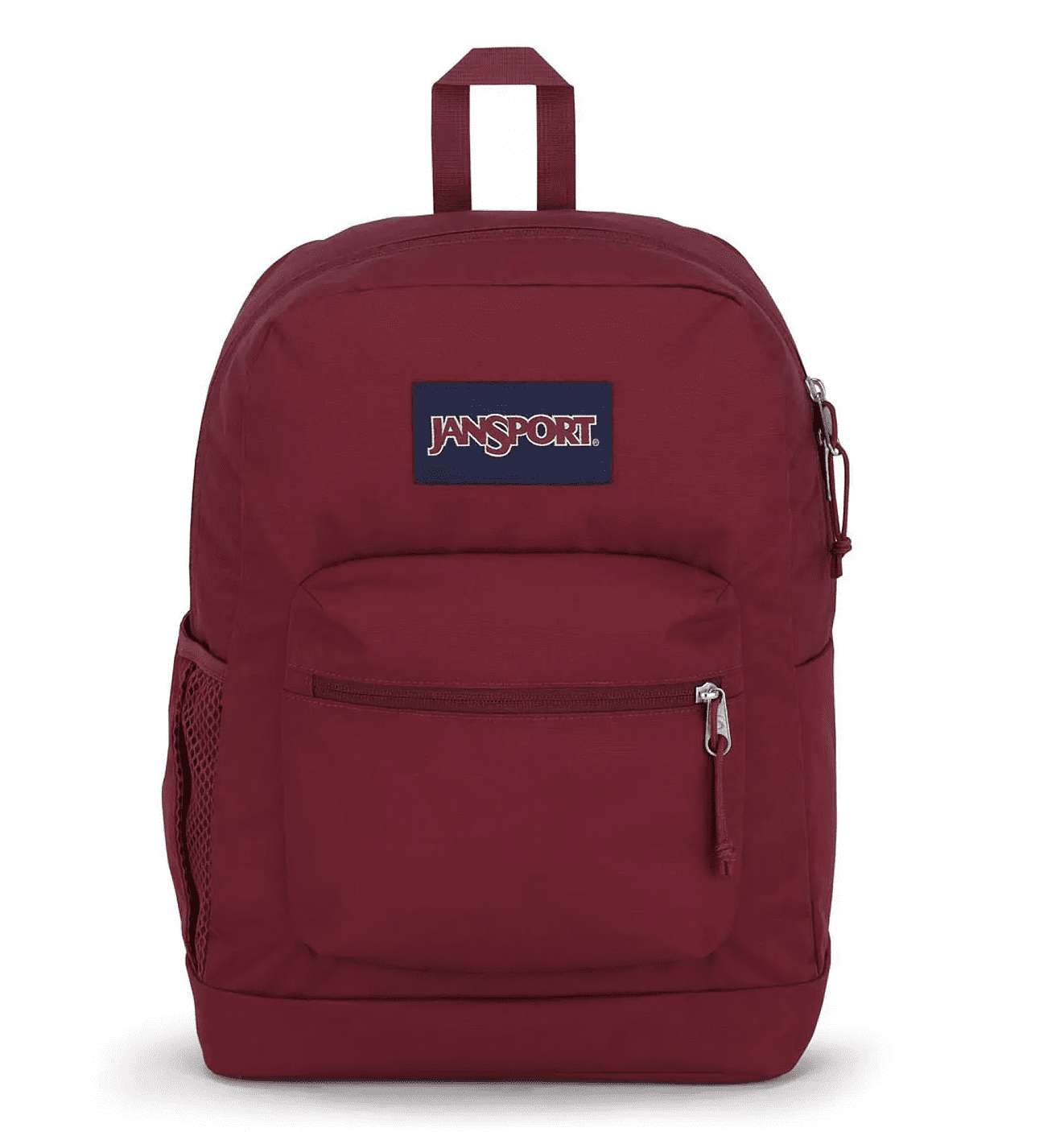 JanSport Russet Red Backpack with Laptop Sleeve