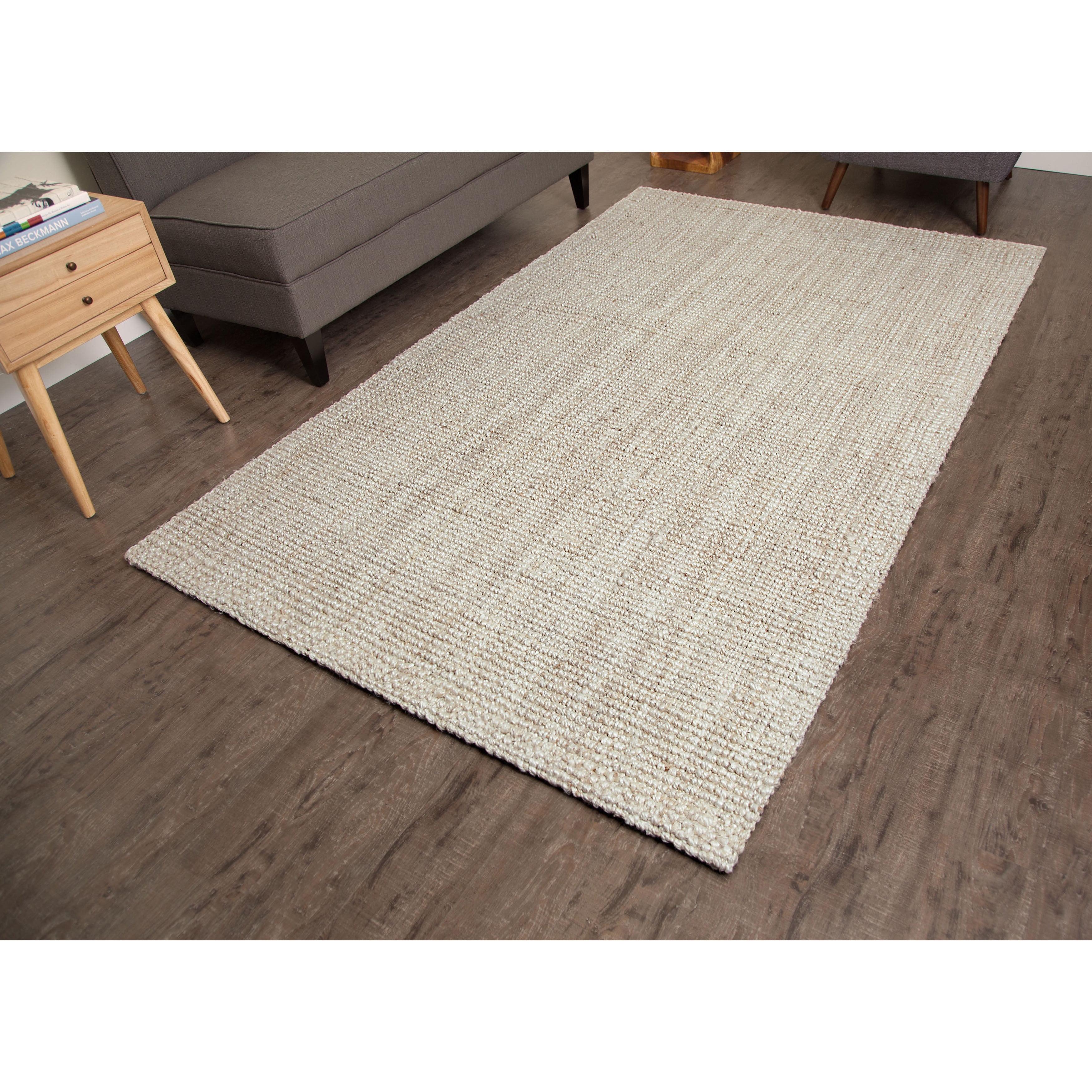 10' x 14' Andes Ivory Jute Rug