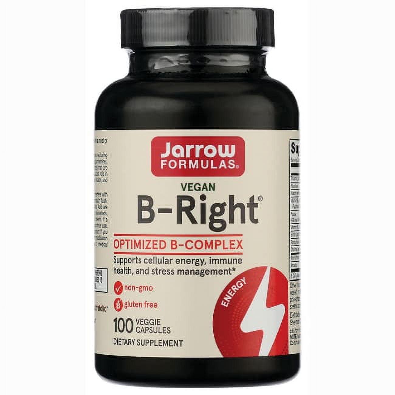 Vegan B-Right Optimized B-Complex 100 Veggie Capsules