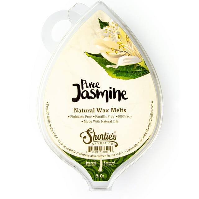 Jasmine Soy Wax Melts - All Natural + Essential Oils + Phthalate Free - Shortie