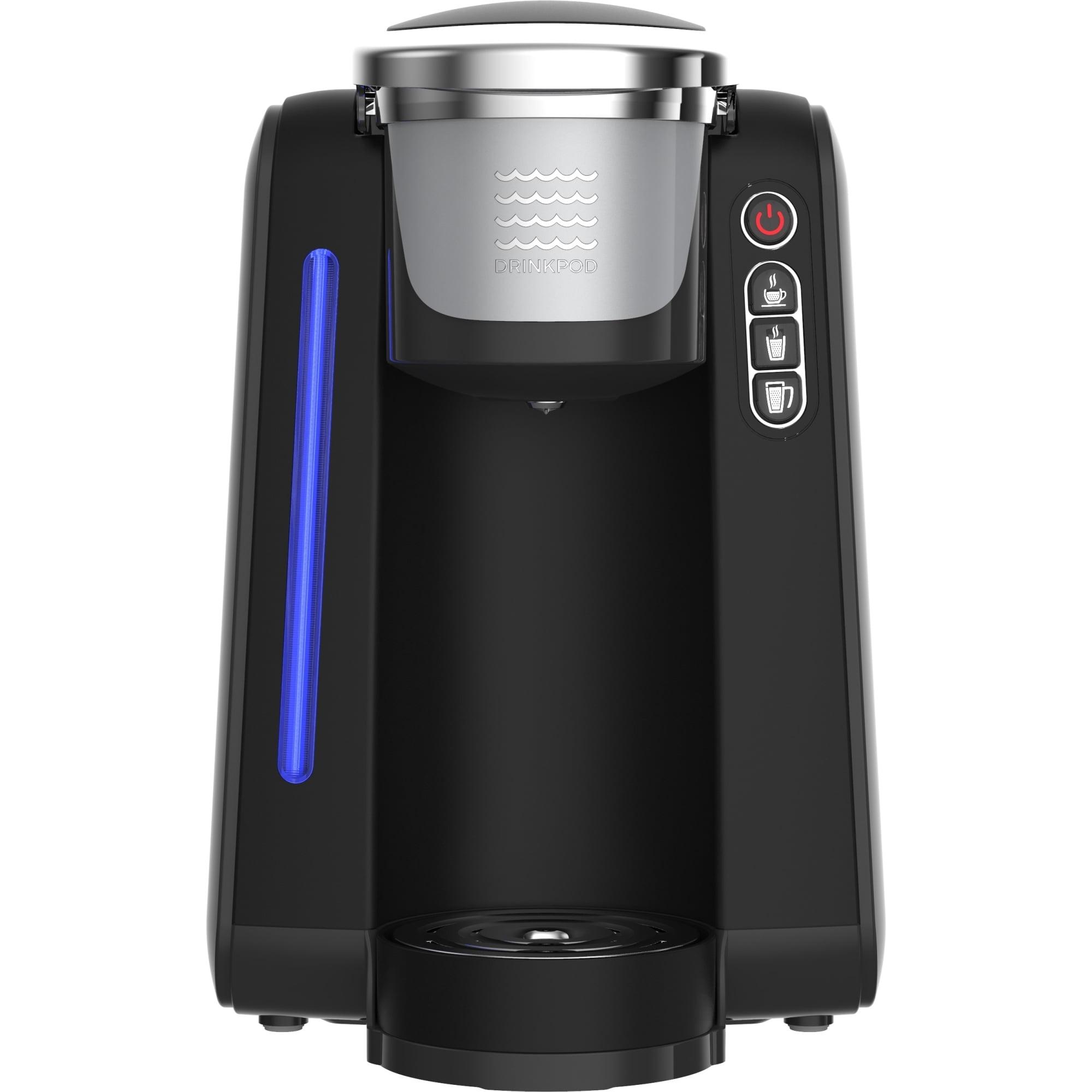 Black Programmable Pod Style Drip Coffee Maker