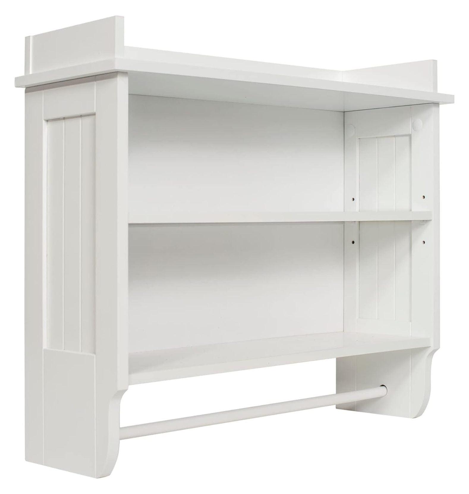 3 Piece Tiered Shelf with Towel Bar