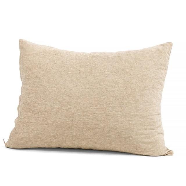 Jaxx Bean Bags Jaxx 3.5-foot Chenille Floor Pillow Bean Bag Lounger Khaki