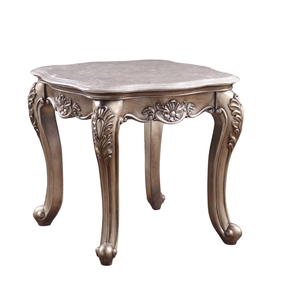 Adams Genuine Marble End Table