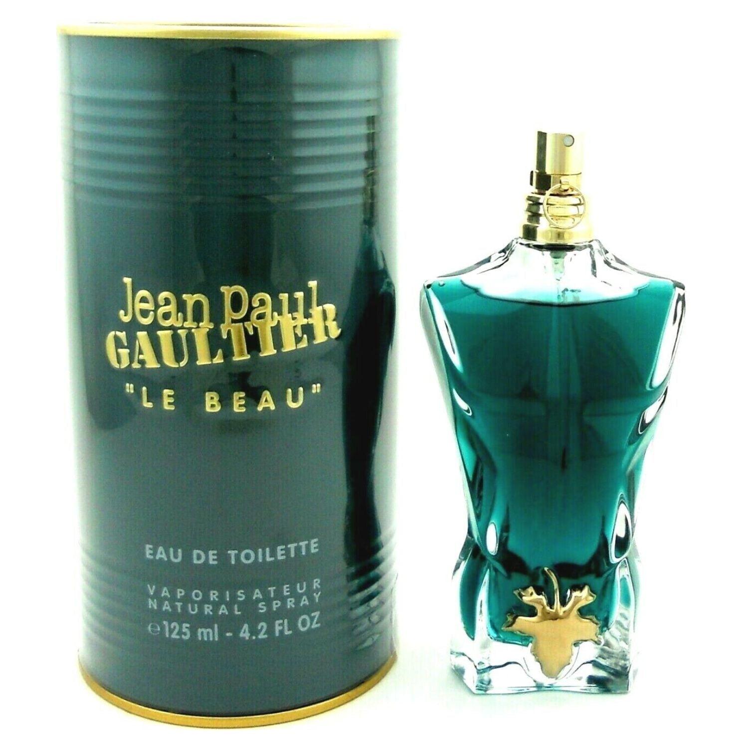 Jean Paul Gaultier Le Beau Eau De Toilette Spray, Cologne for Men, 4.2 Oz