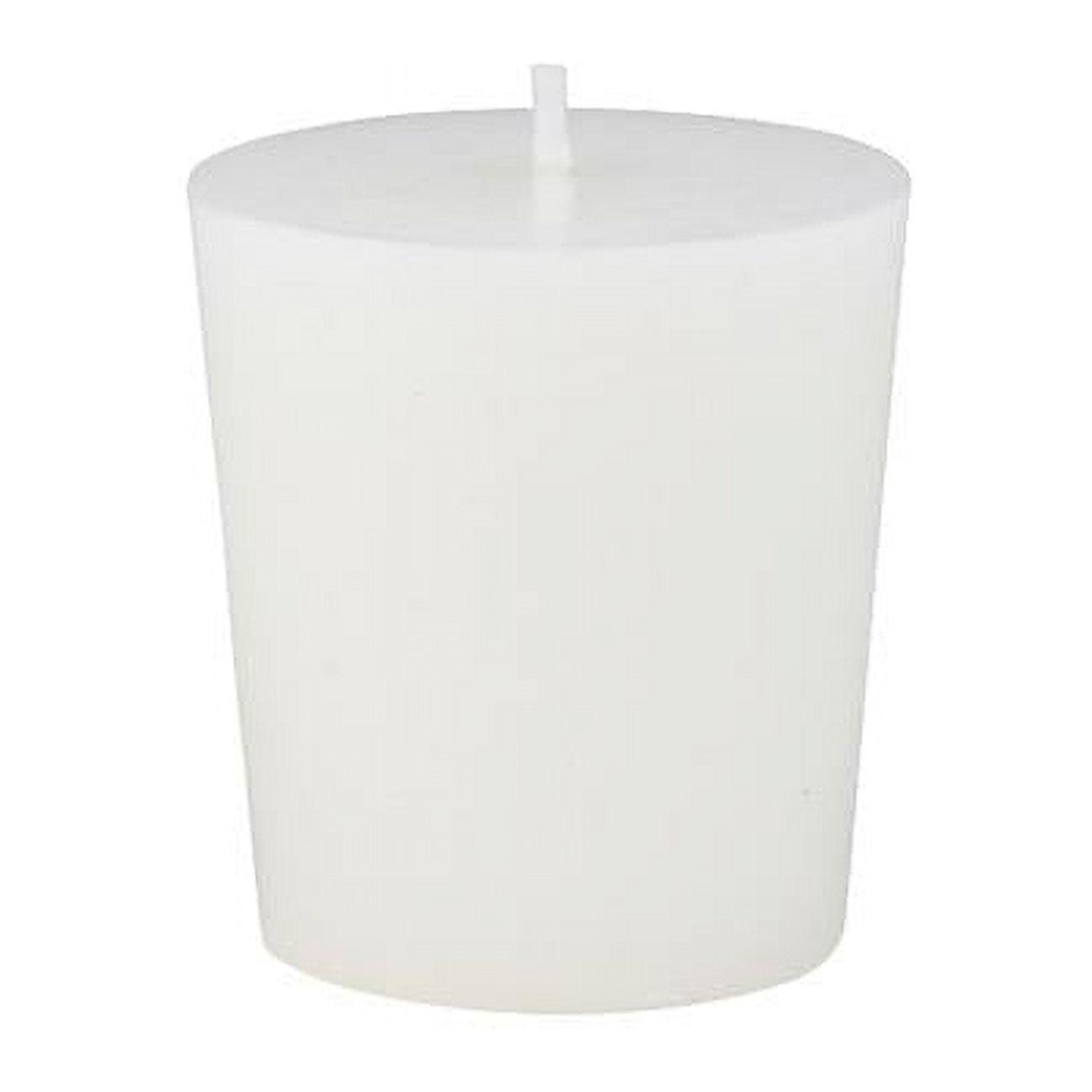 Traditional White Votive Candles, 12-Hour Burn, 12-Piece Set