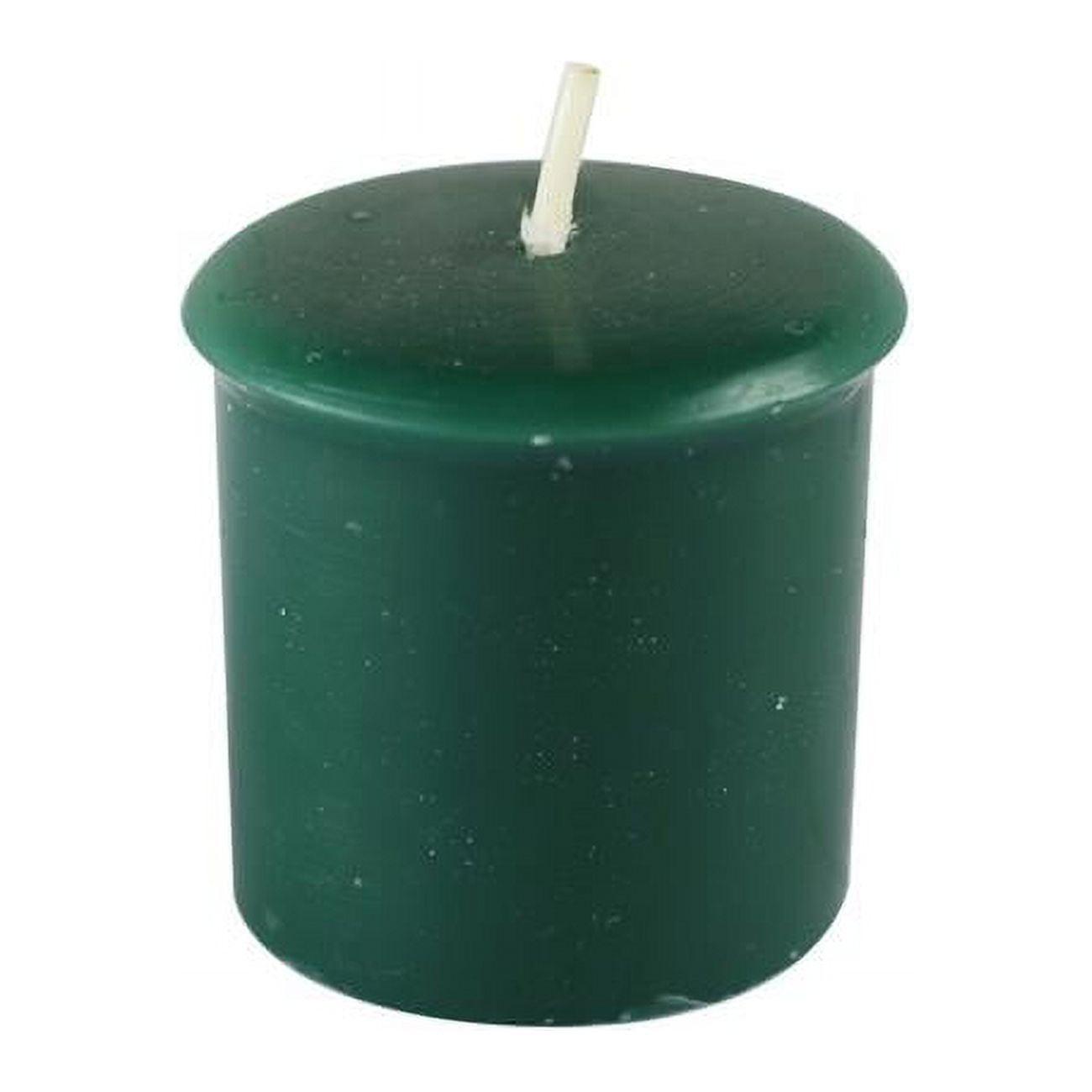 Fresh Forest Green Scented Votive Candle Set