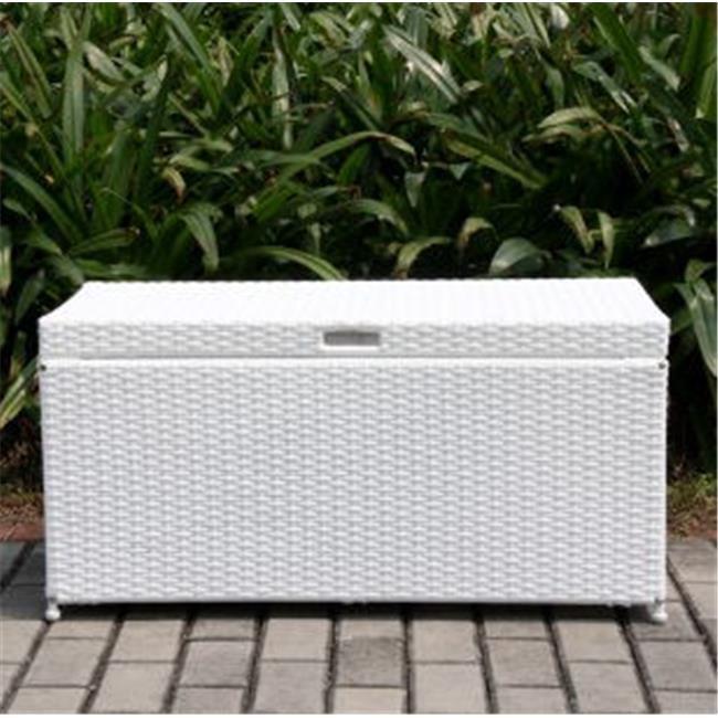 Jeco Inc. 40'' W 70 Gallons Water Resistant Wicker Deck Box