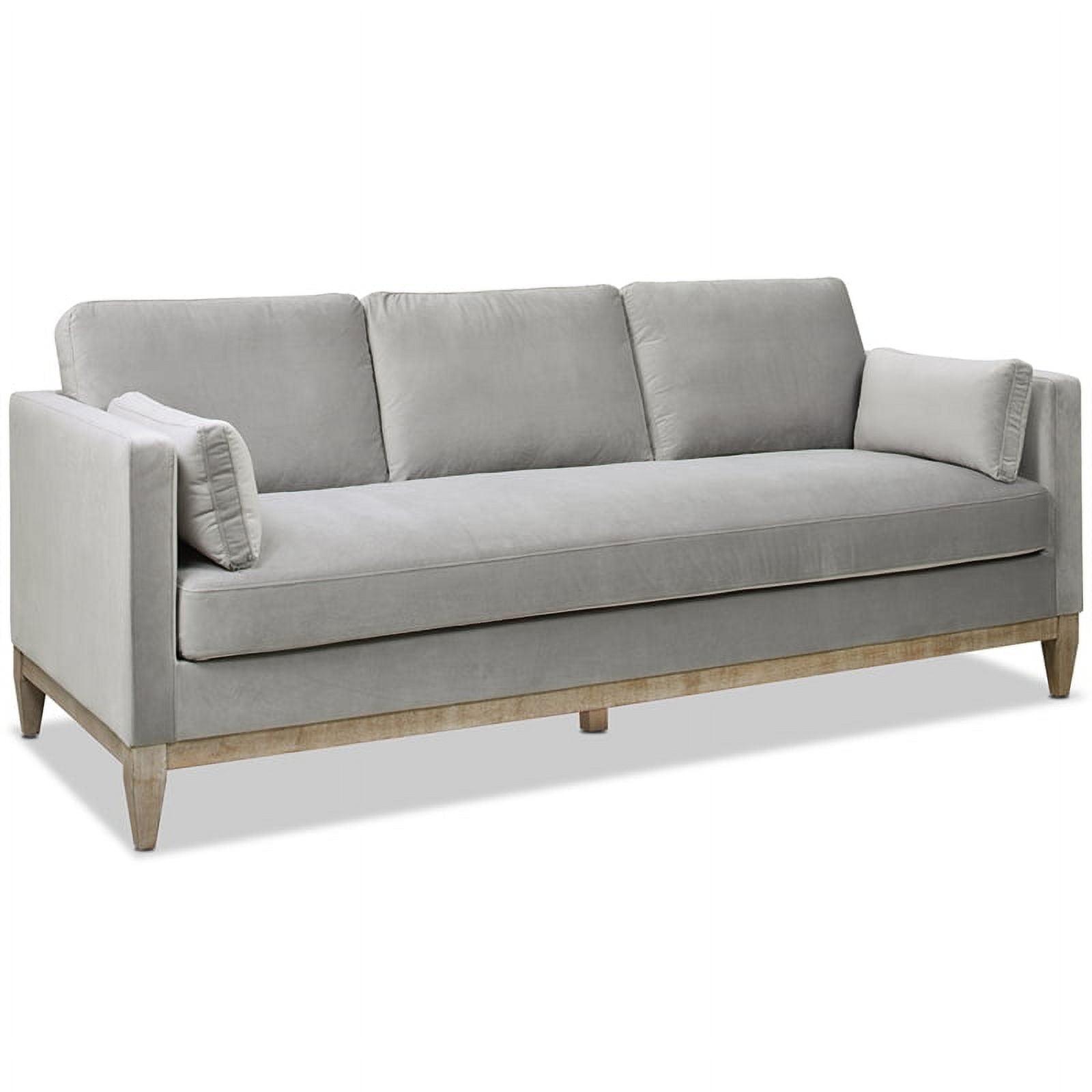 Jennifer Taylor Home Knox 84" Modern Farmhouse Sofa Opal Grey