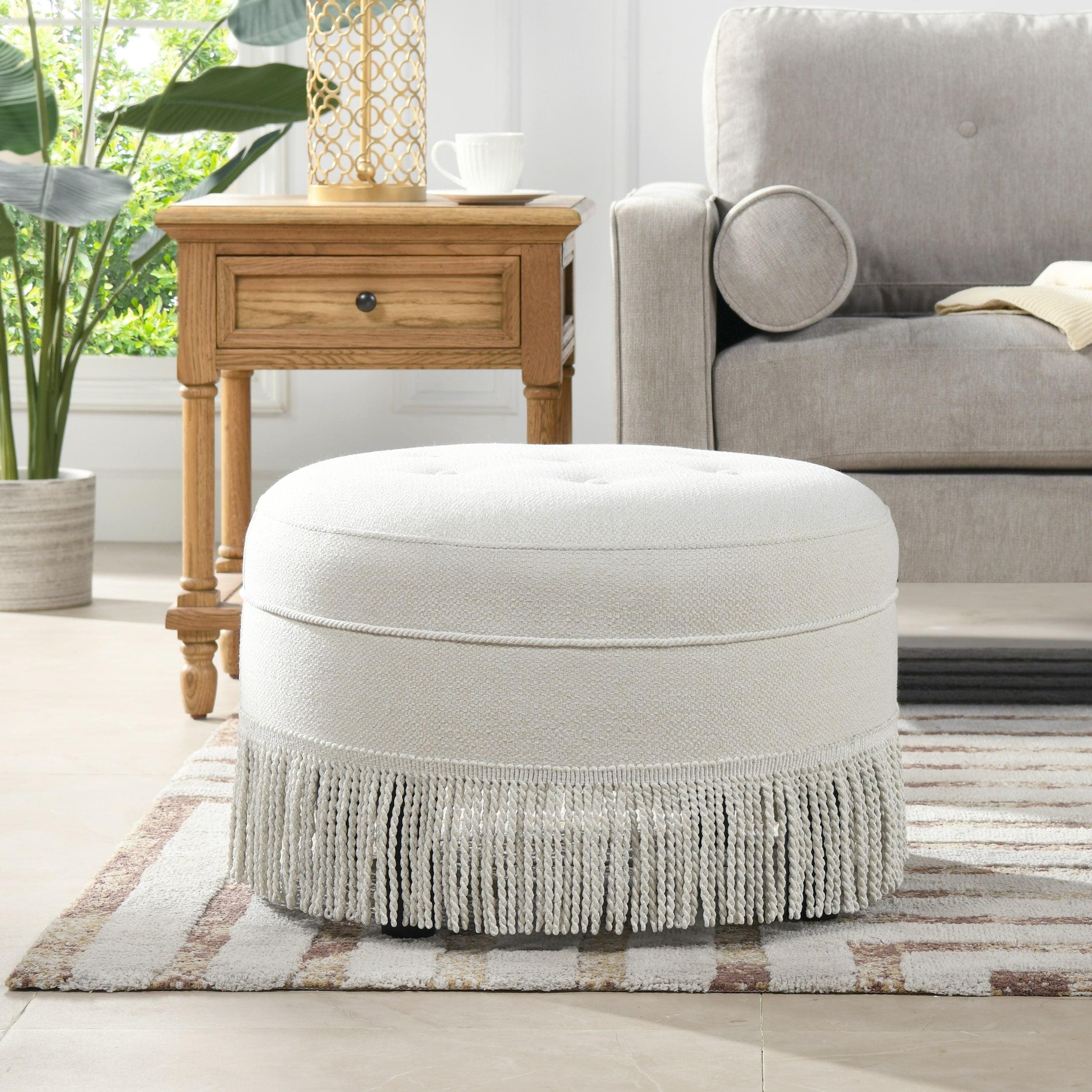 Ahir Upholstered Ottoman