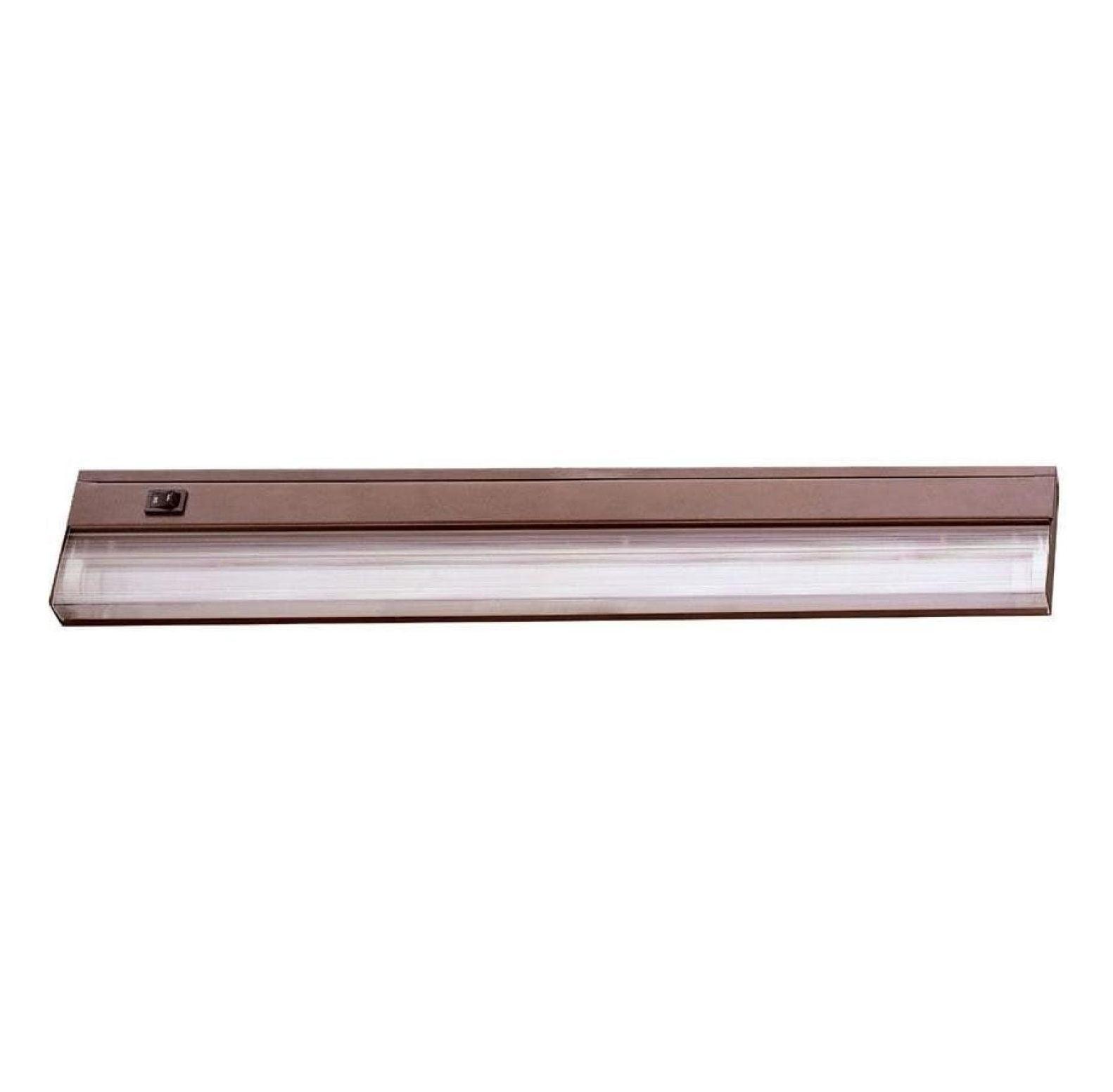 21.25'' Bronze Fluorescent Under Cabinet Light Bar