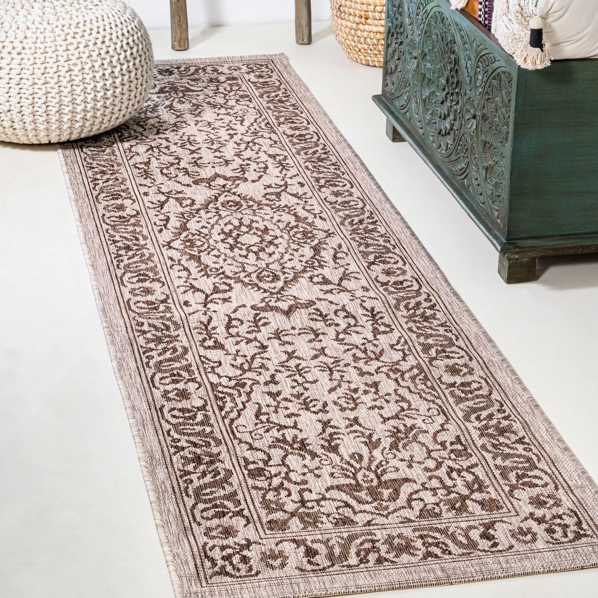 Jerash Ornate Medallion Indoor/Outdoor Area Rug - JONATHAN Y