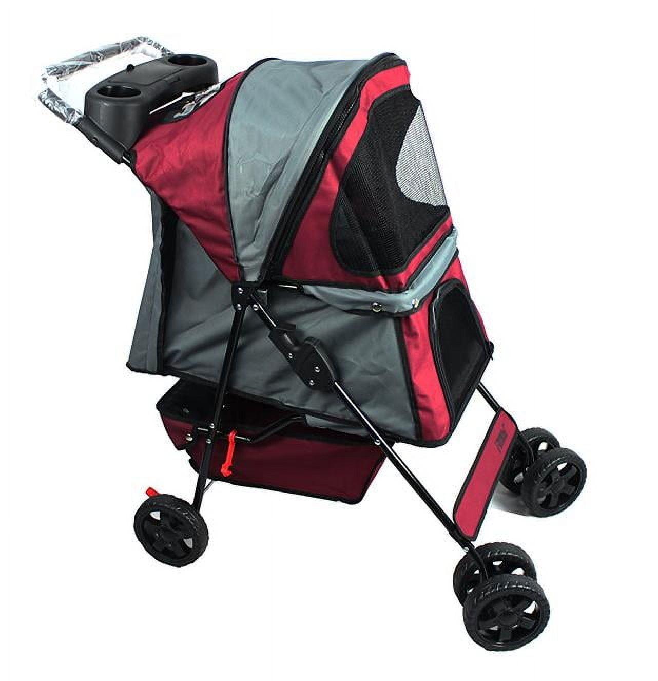 4 Wheel Travel Pet Stroller