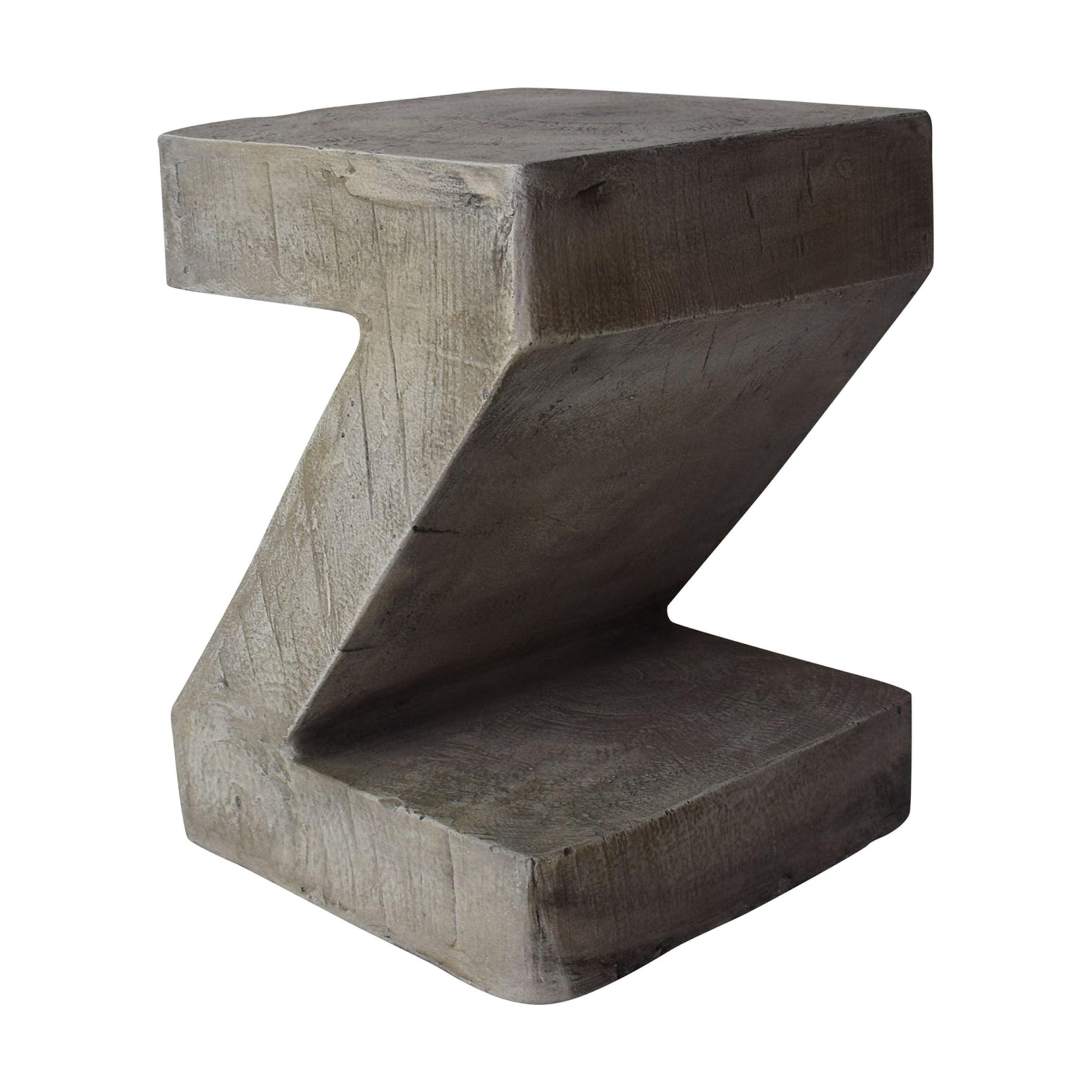 Millwood Pines Khadija Concrete Top End Table
