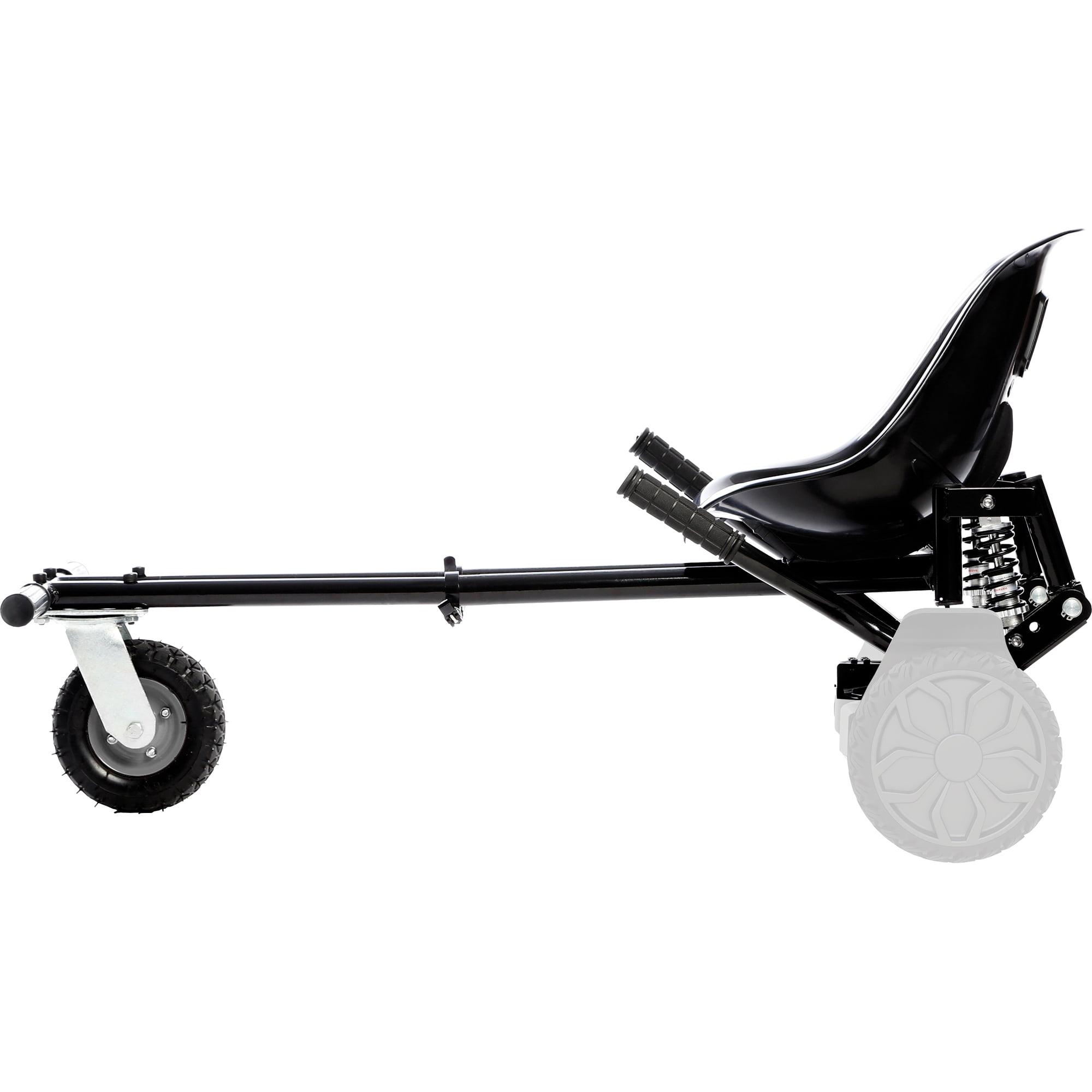 Black Adjustable Self-Balancing Scooter Go-Kart Attachment