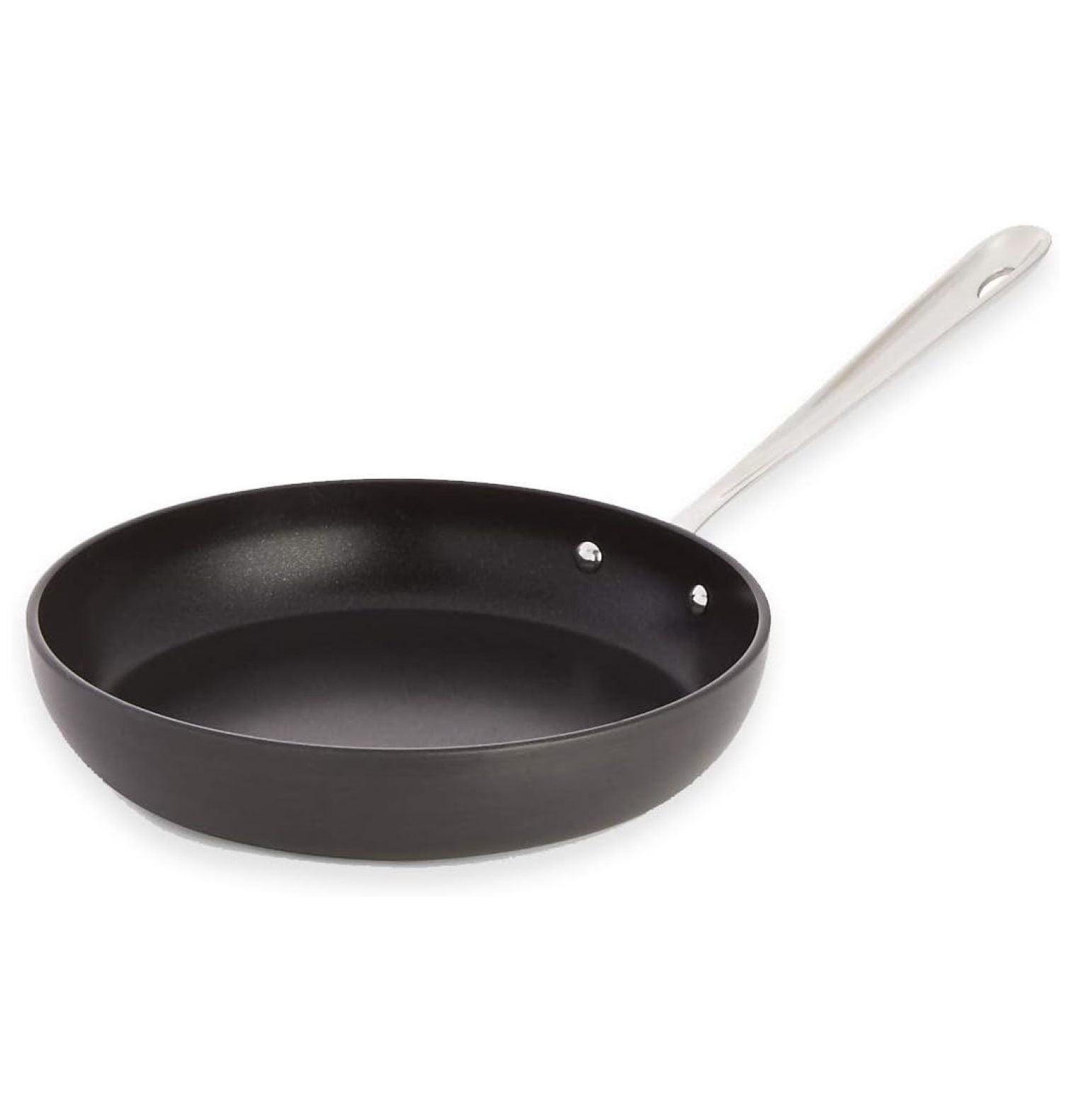 10-Inch Black Aluminum Nonstick Fry Pan