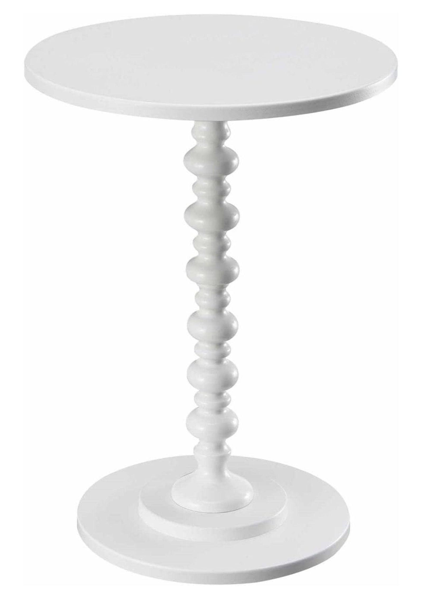 Werqueid Palm Beach Spindle Table, White