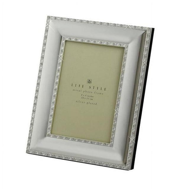 Glimmering Crystal Photo Frame Holder with Album