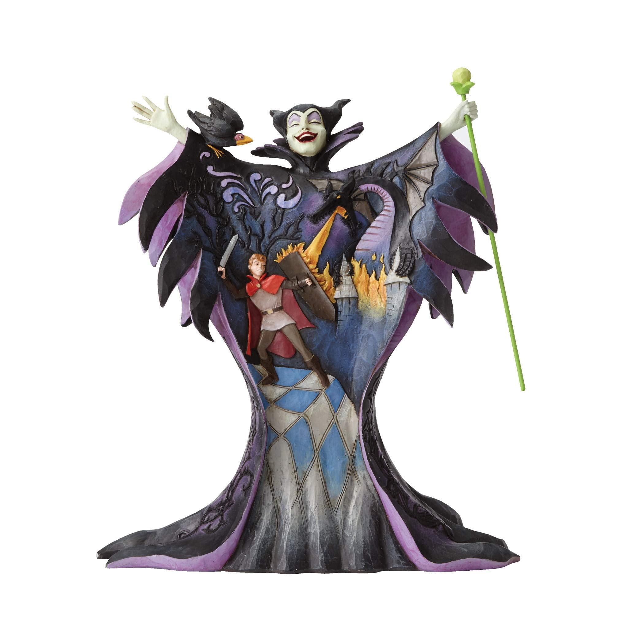 Maleficent with Prince Battle Scene Resin Figurine