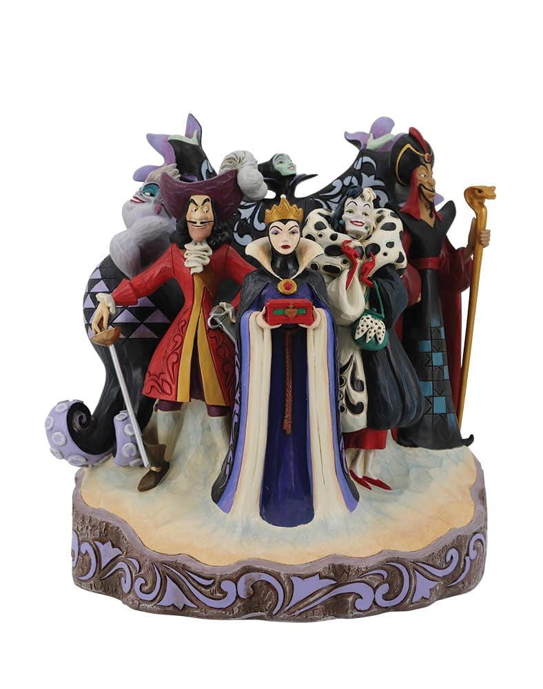 Jim Shore 8.0 Inch Mischief, Malice & Mayhem Villians Carved Figurines