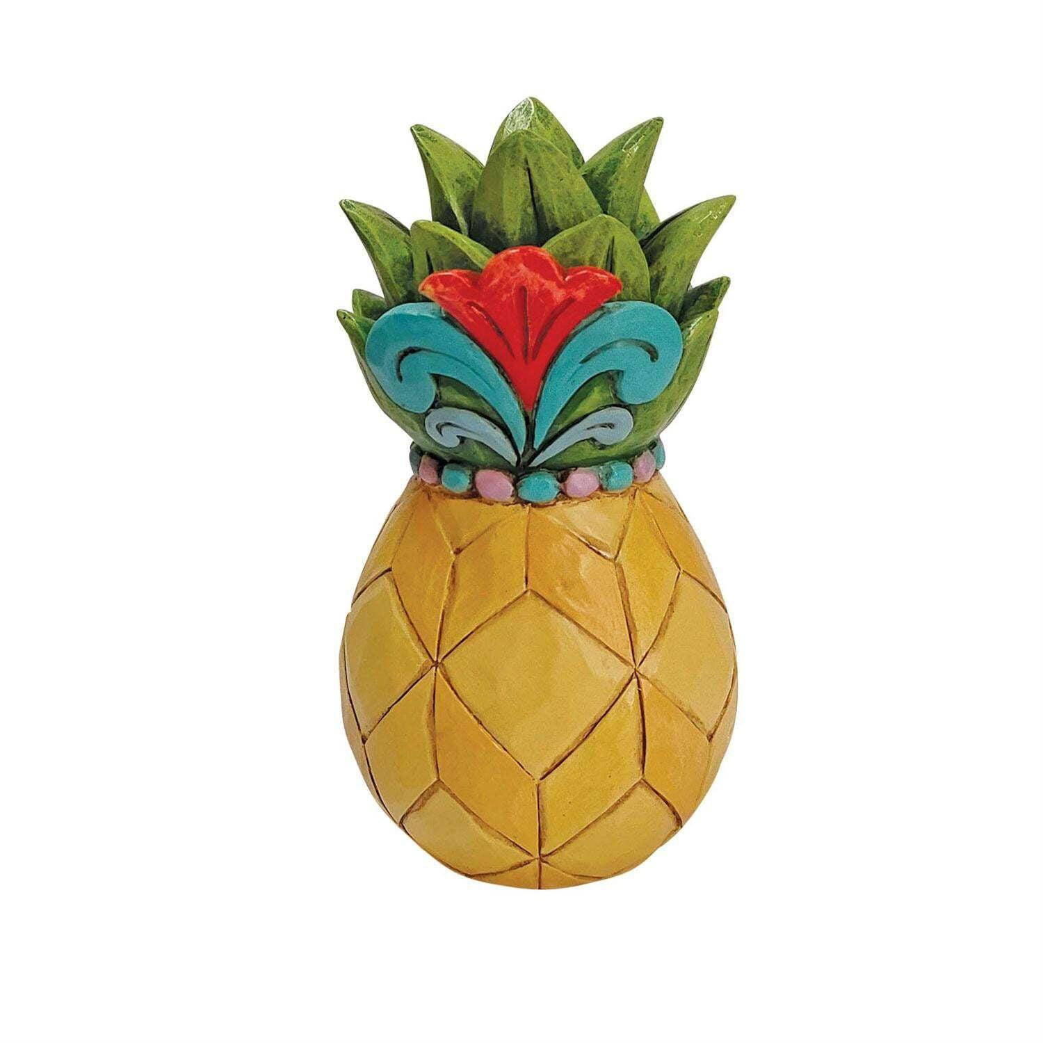 Jim Shore Jim Shore Heartwood Creek Pineapple Mini Figurine 4in H