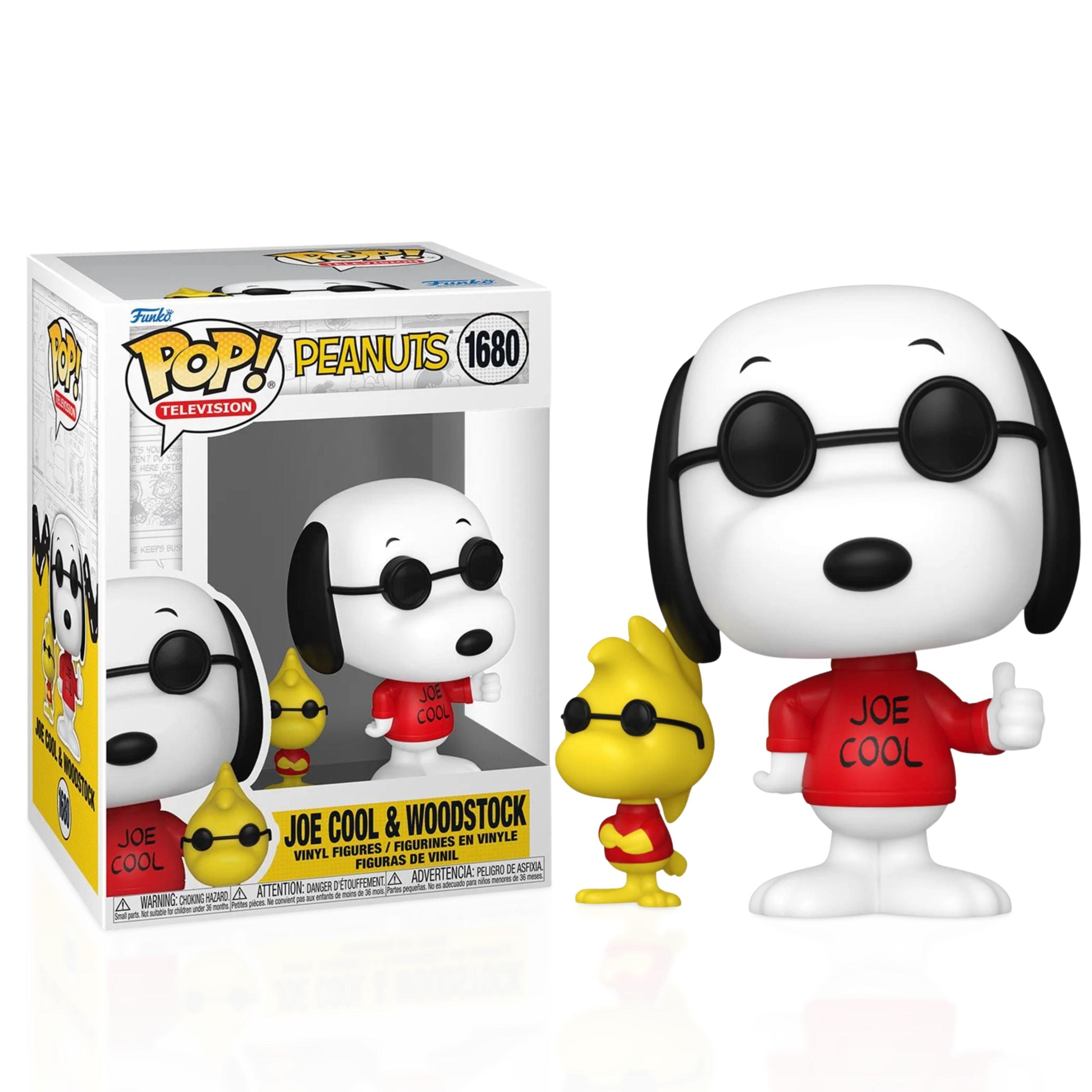 Funko POP! & Buddy: Peanuts S7 Joe Cool with Woodstock Figure