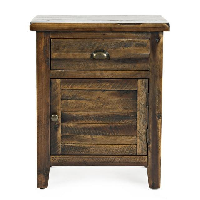Jofran Artisan's Craft Accent Table Dakota Oak, 20" W X 13" D X 25" H, Finish, (Set of 1)