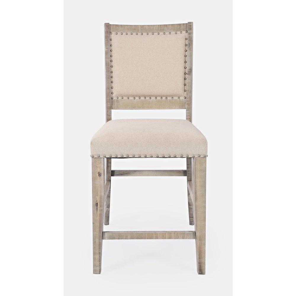 Jofran Fairview Transitional Upholstered Counter Stool (Set of 2)
