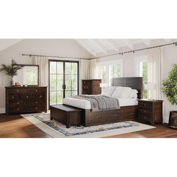 Jofran Kona Grove Distressed Rustic Solid Acacia Chest of Drawers