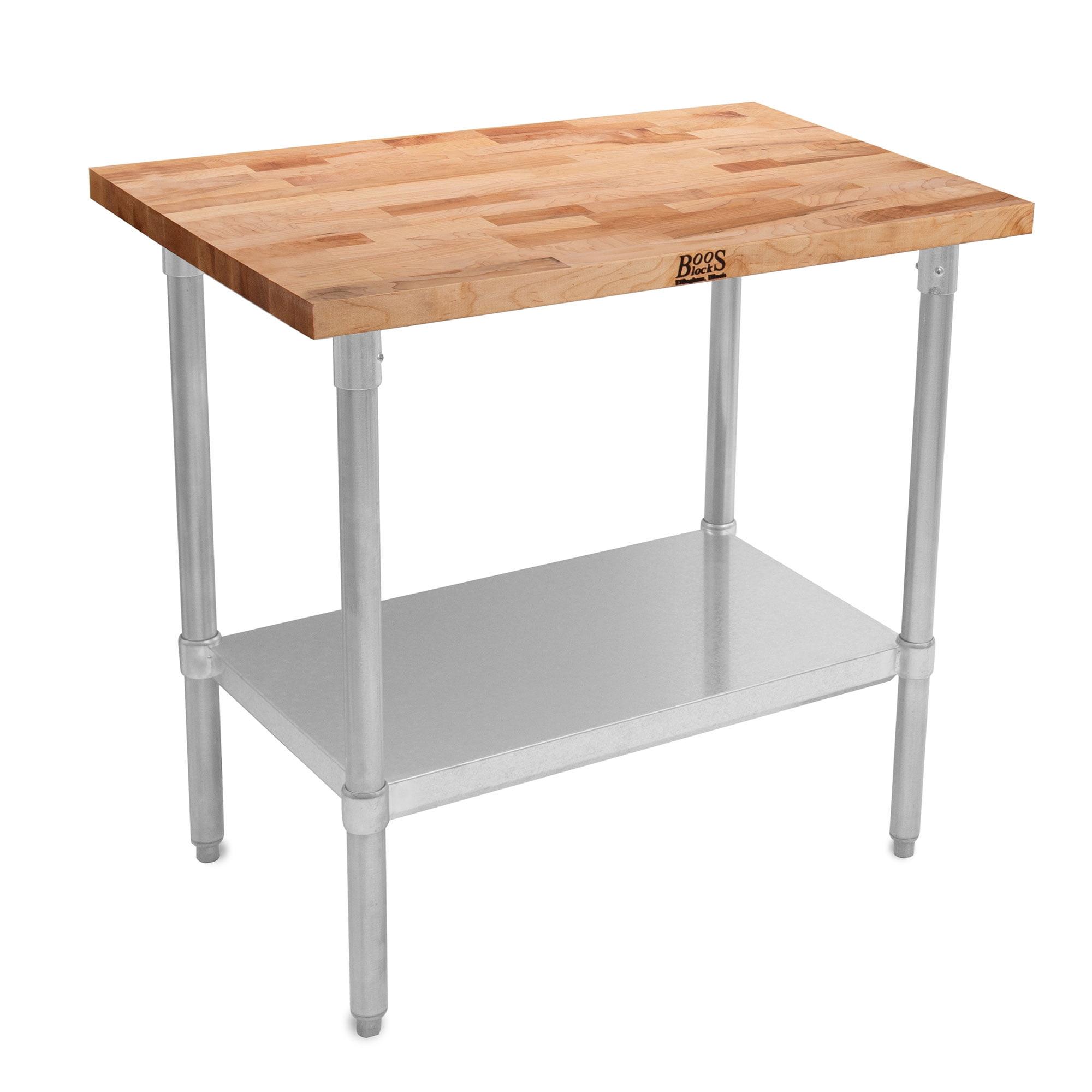 John Boos & Co Wood Top Workbench