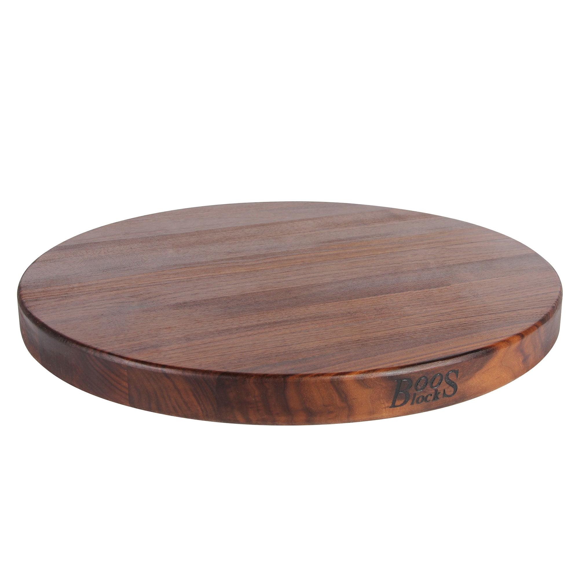 John Boos John Boos 18" Round Cutting Board, 1.5" Edge Grain