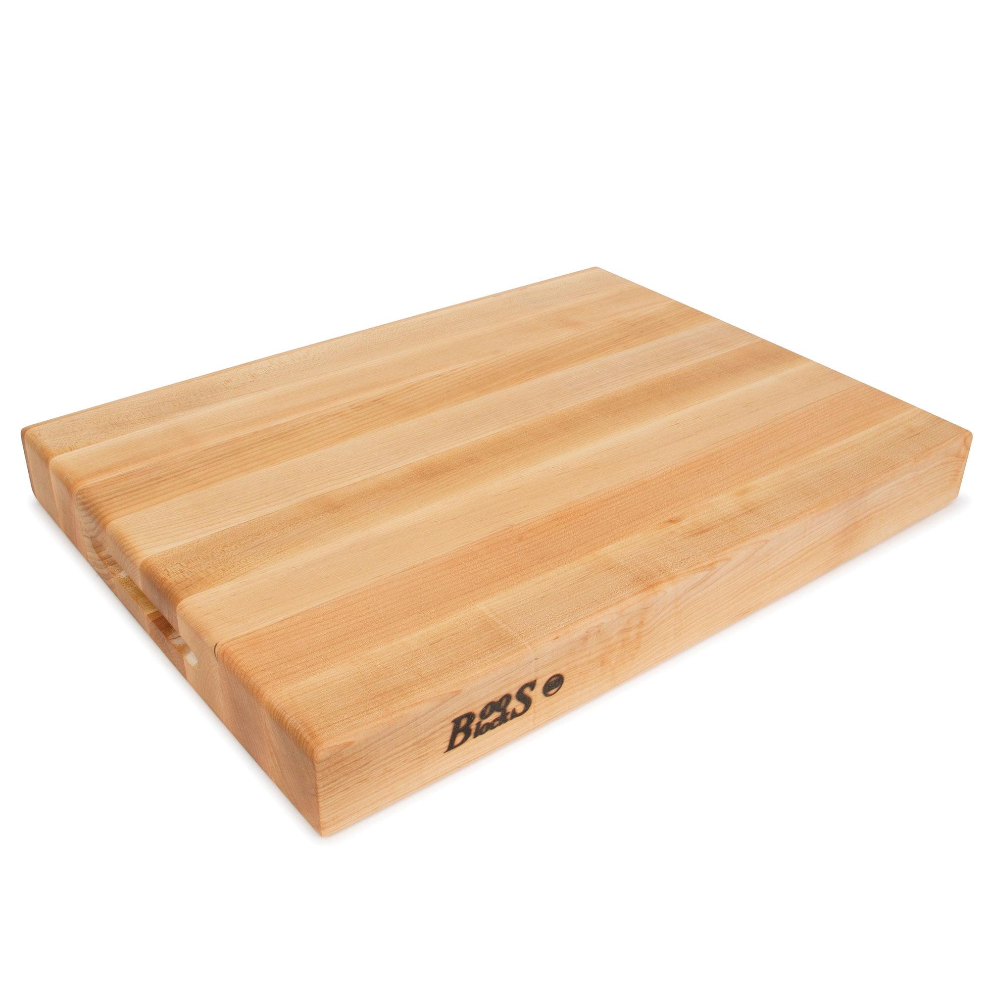 John Boos Wood Edge Grain Reversible Cutting Board