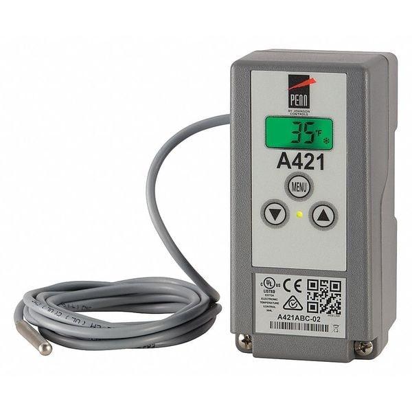 Johnson Controls New A421ABC-02C Single Stage Digital Temperature Control (120/240VAC SPDT)