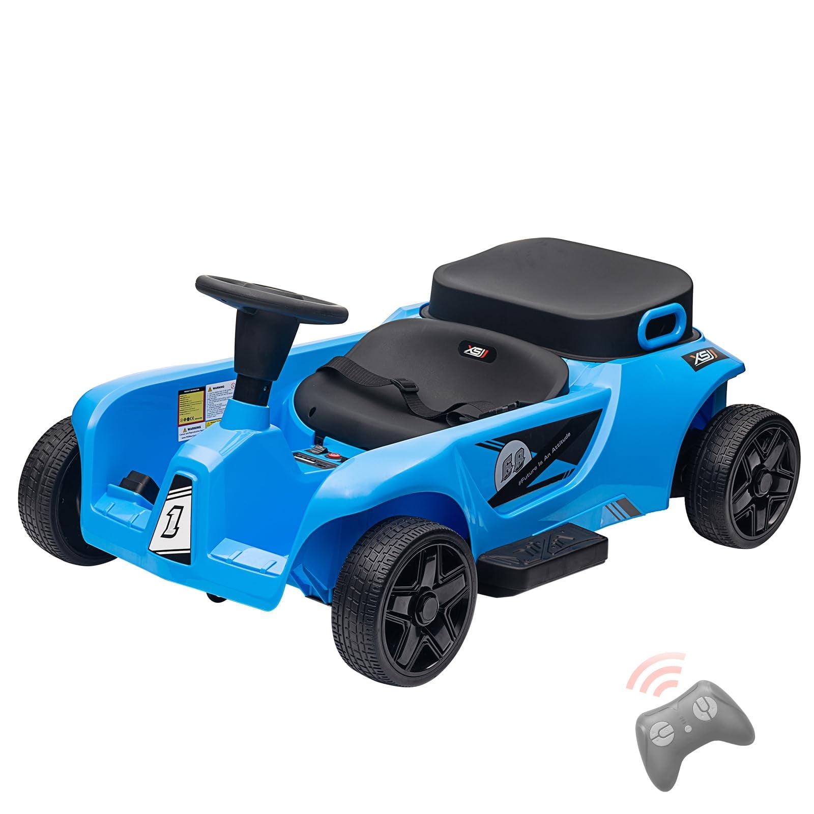 EastVita 24V 2 Seaters Kids Ride on Vehicles Toy with Remote Control, Inner+Outer Driver Pedal, 2 * 7Ah Battery 2 * 120W Large Motors Music, Electric Car Ride on Toy