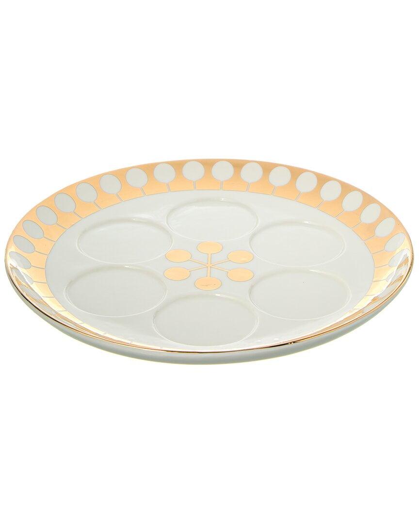 Jonathan Adler Futura Seder Plate