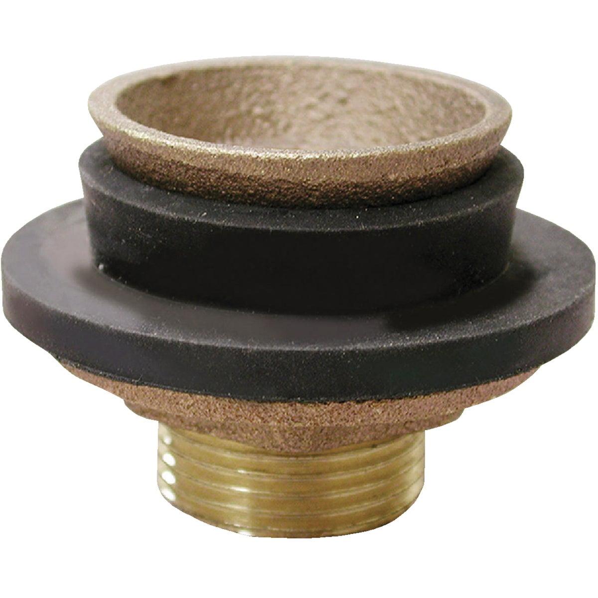 1-1/2 Inch Brass Toilet Spud with Locknut and Washer