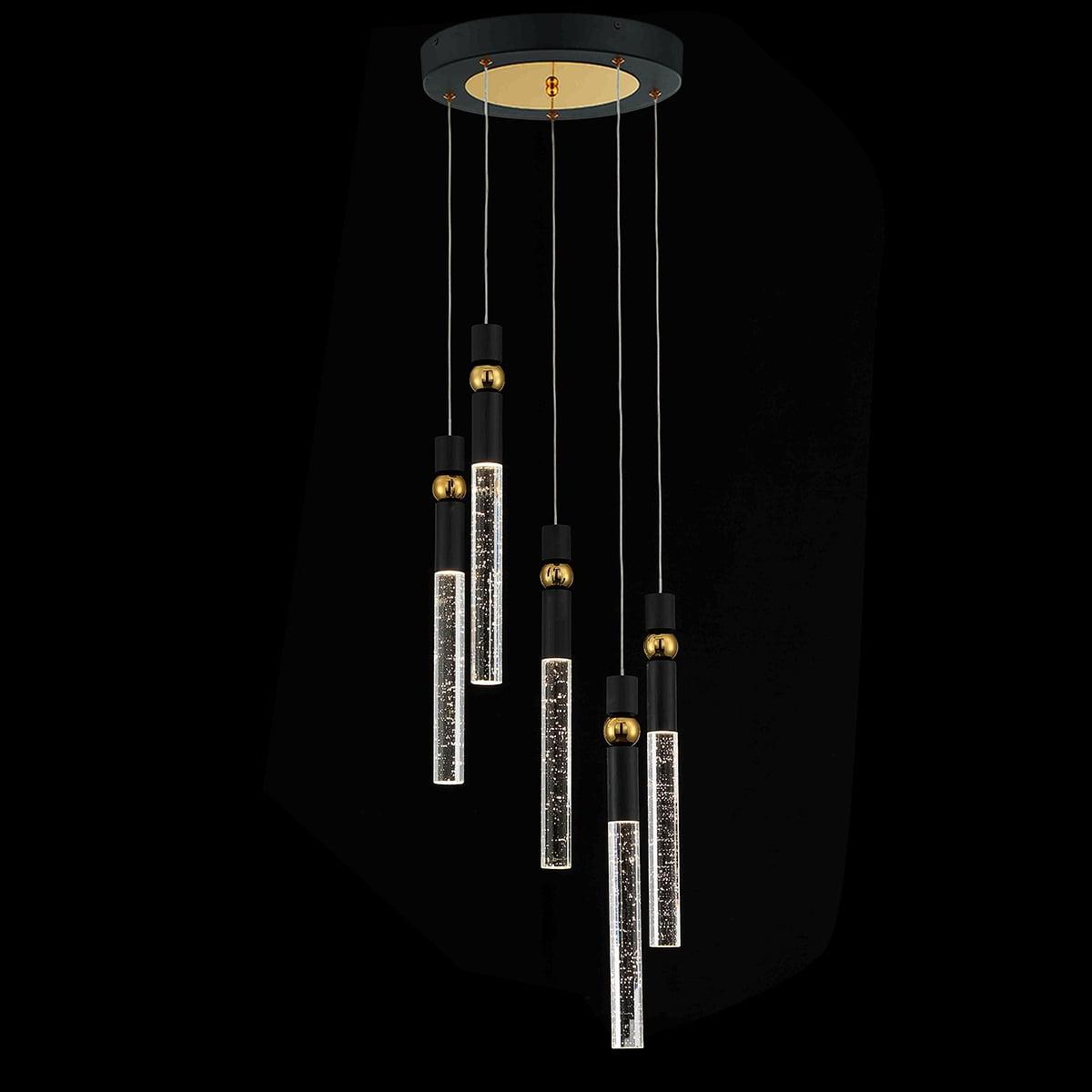 5 - Light Cluster Crystal Pendant