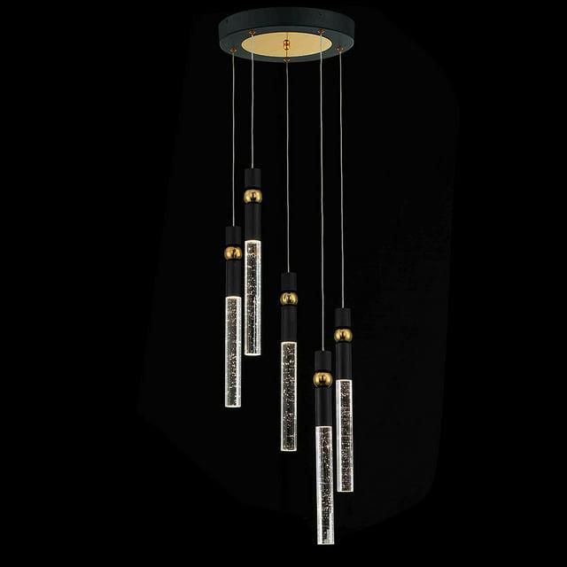 5 - Light Cluster Crystal Pendant