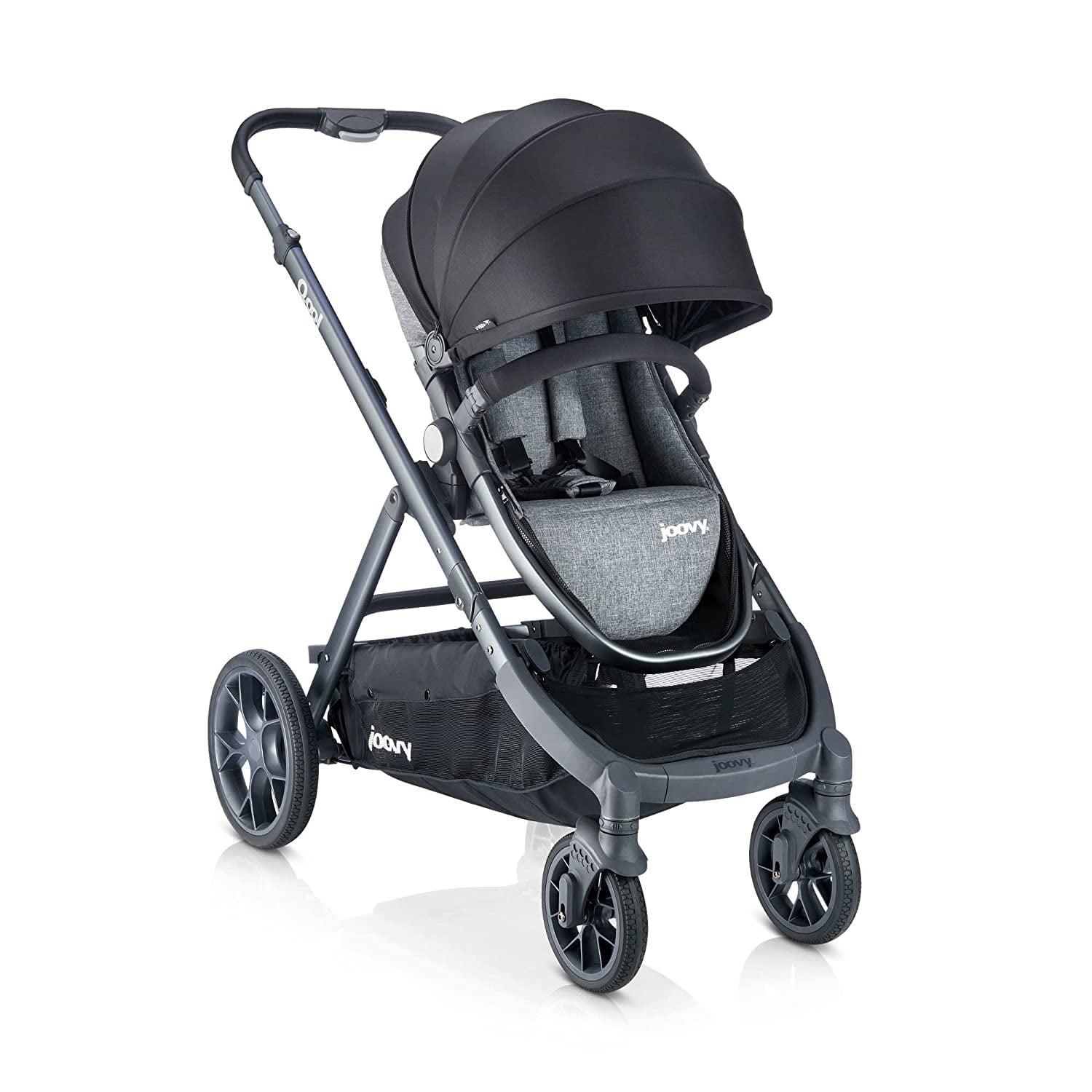 Joovy Qool Convertible Modular Single Double Triple Stroller