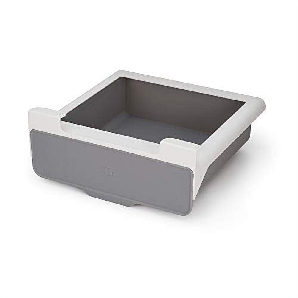 Gray Under-Shelf Drawer Storage Organizer