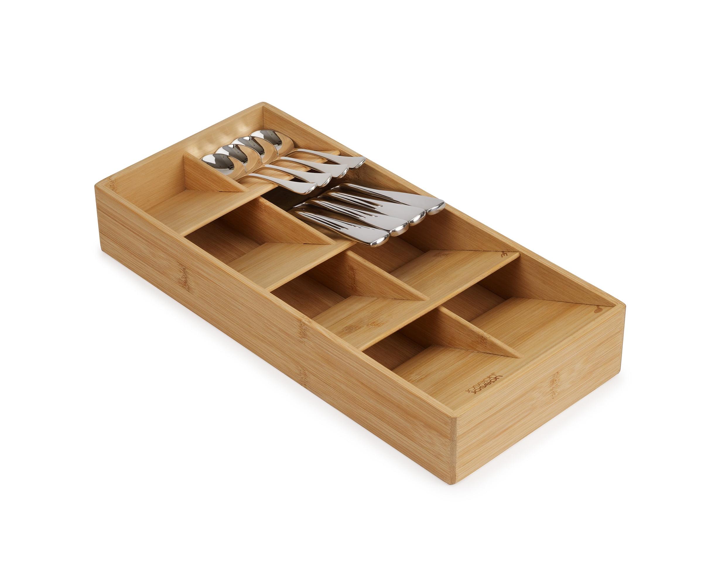 Joseph Joseph DrawerStore Large Bamboo Silverware Organizer