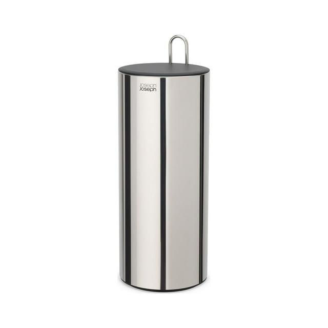 Joseph Joseph EasyStore Luxe Stainless Steel Toilet Roll Holder