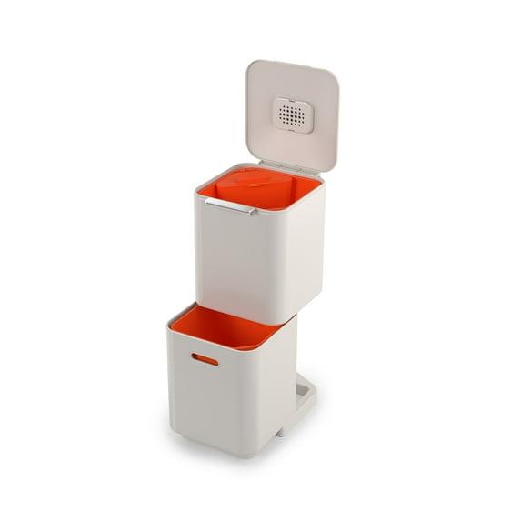 Joseph Joseph Totem Waste & Recycling Dual Kitchen Trash Can