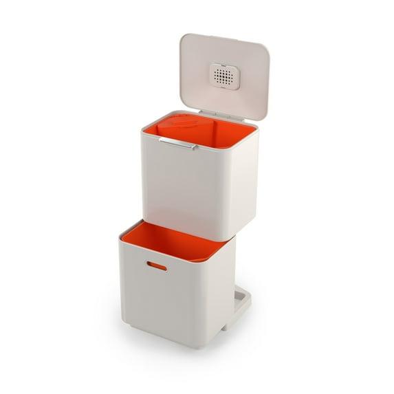Joseph Joseph Totem Waste & Recycling Dual Kitchen Trash Can